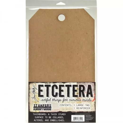 Tim Holtz Etcetera - Large Tag