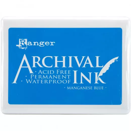 Archival Ink Stempelkissen Jumbo - Manganese Blue