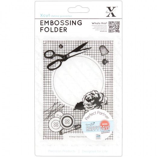 Embossing Folder - Haberdashery