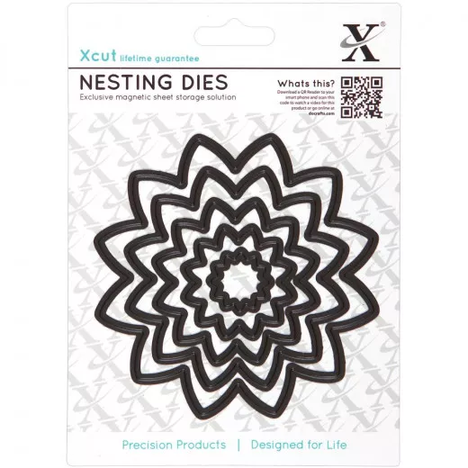 XCut Nesting Dies - Flower