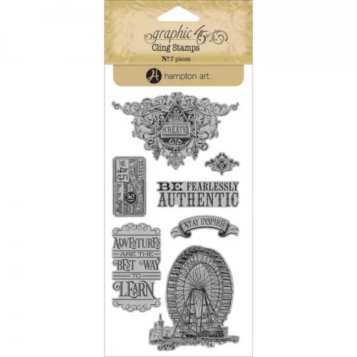 Cling Stamps - Worlds Fair 3