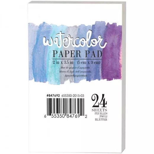 Watercolor Paper Pad (2x3,5)