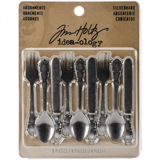 Idea-Ology Metal Adornments - Silverware Antique Nickel