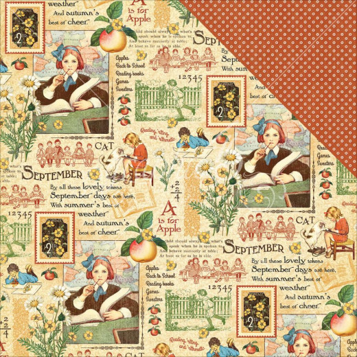 Childrens Hour Designpapier - September Montage