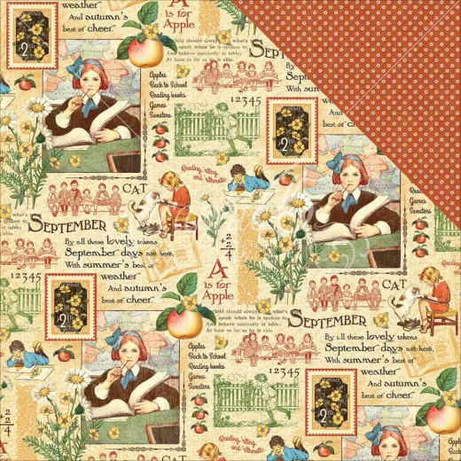 Childrens Hour Designpapier - September Montage