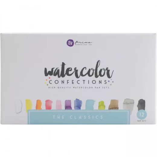 Prima Confections Watercolor Pans - The Classics