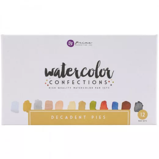 Prima Confections Watercolor Pans - Decadent Pies