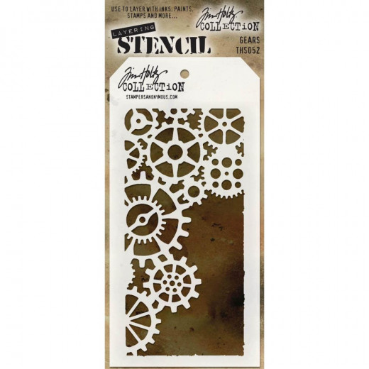 Tim Holtz Layered Stencil - Gears