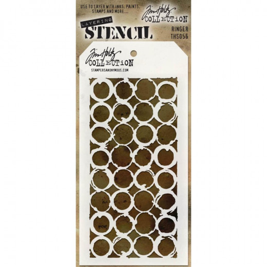 Tim Holtz Layered Stencil - Ringer