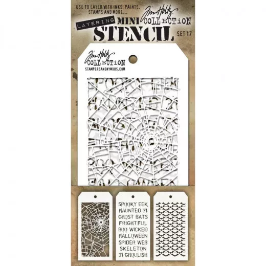 Tim Holtz Mini Layered Stencil Set 17