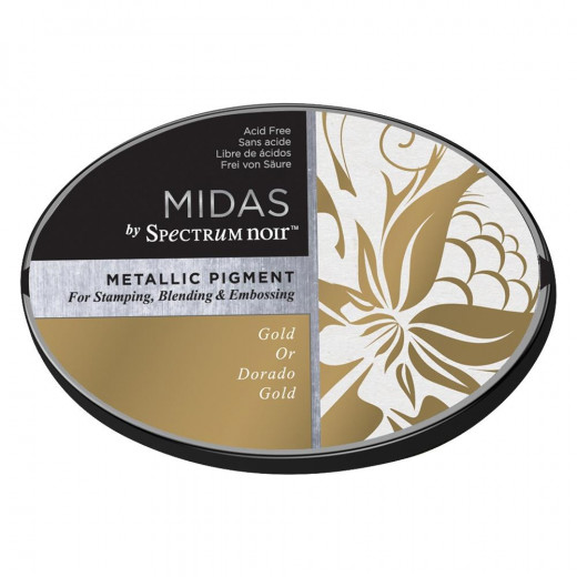 Spectrum Noir Midas Metallic Ink Pad - Gold