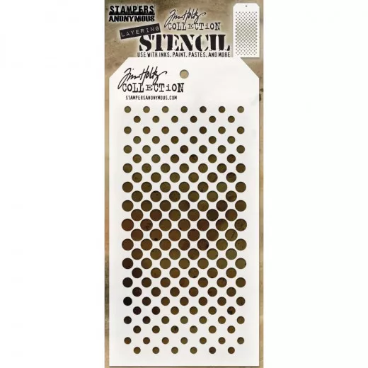 Tim Holtz Layered Stencil - Gradient Dot