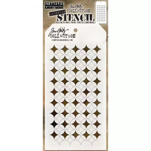 Tim Holtz Layered Stencil - Shifter Burst