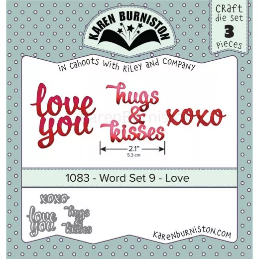 Karen Burniston Dies - Word Set 9 Love