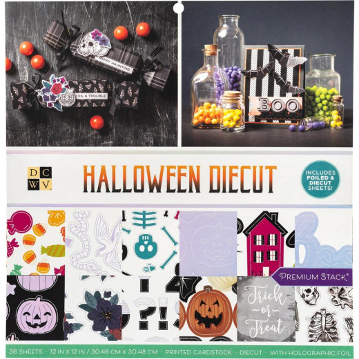 Halloween Diecut 12x12 Paper Stack