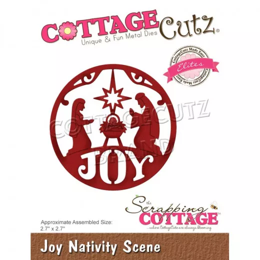 CottageCutz Elites Dies - Joy Nativity