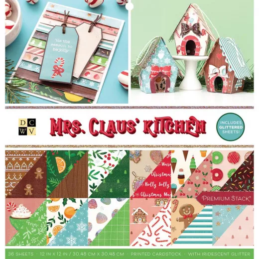 Mrs. Claus Kitchen 12x12 Premium Stack