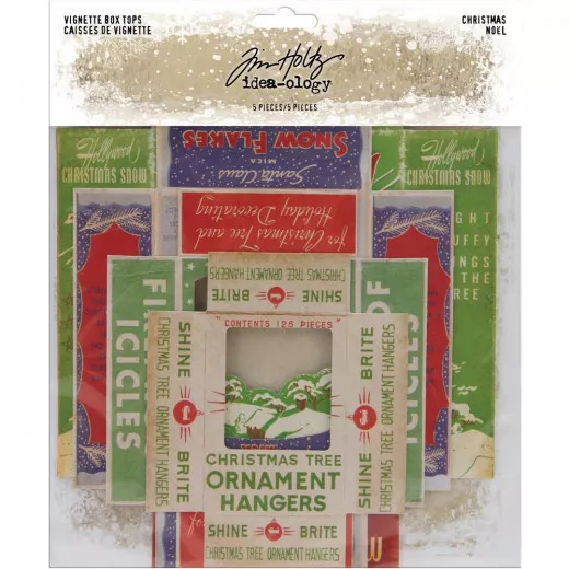 Idea-Ology Vignette Box Tops - Christmas