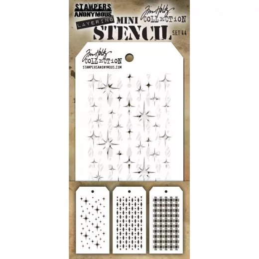 Tim Holtz Mini Layered Stencil Set 44