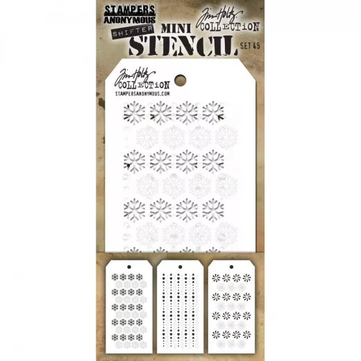 Tim Holtz Mini Layered Stencil Set 45