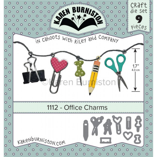 Karen Burniston Die - Office Charms