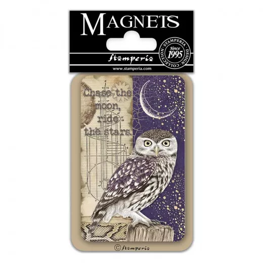 Stamperia Magnet - Owl