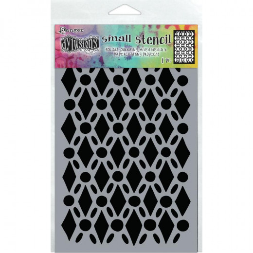 Dylusions 5x8 Stencil - Fancy Floor