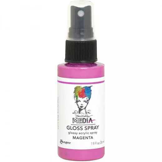 Dina Wakley Media Gloss Spray - Magenta