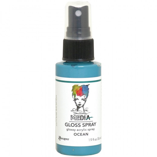 Dina Wakley Media Gloss Spray - Ocean