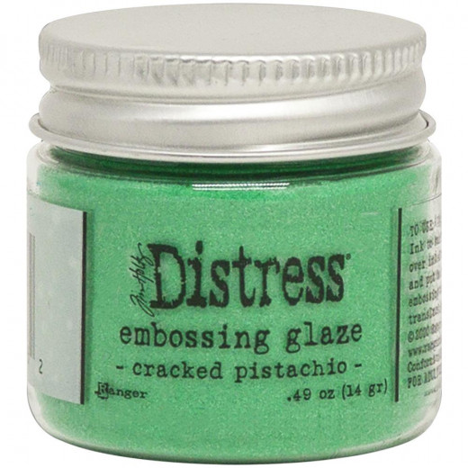 Tim Holtz Distress Embossing Glaze - Cracked Pistachio