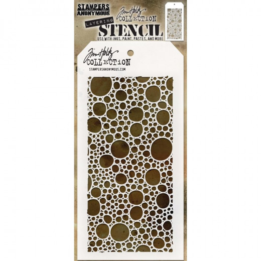 Tim Holtz Layered Stencil - Bubbles