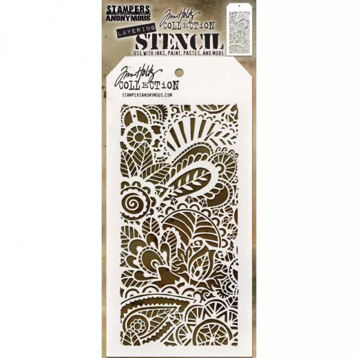 Tim Holtz Layered Stencil - Doodle Art 1 -Layered