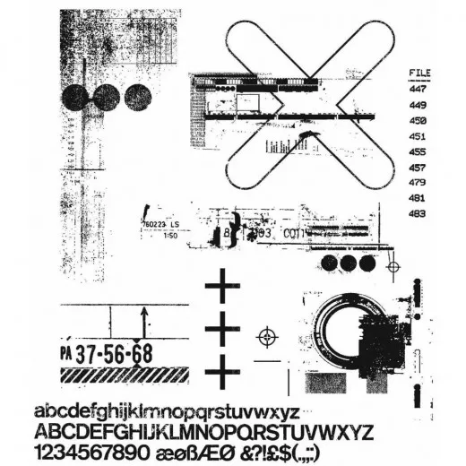 Cling Stamps by Tim Holtz - Glitch 2