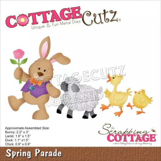 Cottage Cutz Die - Spring Parade