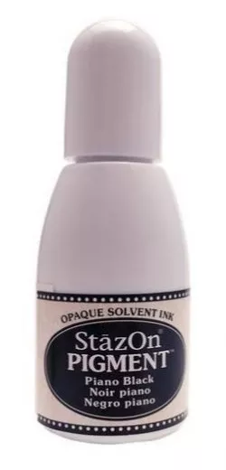 StazOn Pigment Inker - Piano Black