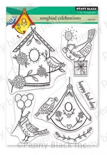 Clear Stamps - Songbird Celebrations