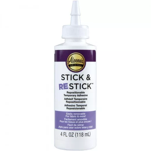 Aleenes Stick and Restick Adhesive