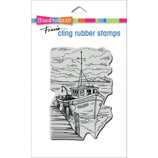 Cling Stamps - Boat Docking