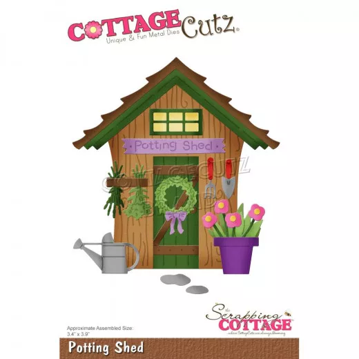 CottageCutz Die - Potting Shed