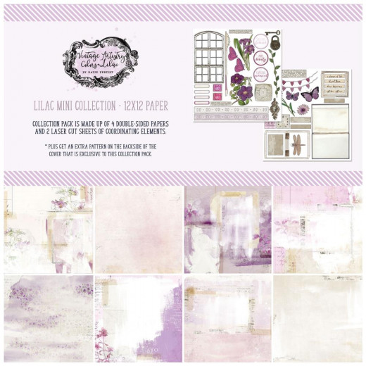 Vintage Artistry Lilac 12x12 Collection Pack