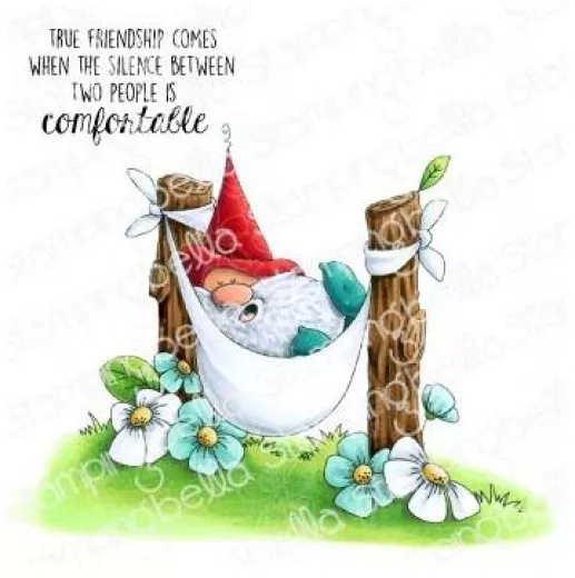 Stamping Bella Cling Stamps - The Gnome In The Hammock