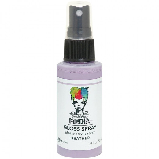 Dina Wakley Media Gloss Spray - Heather