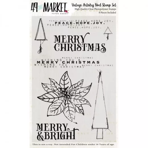 Clear Stamps - Vintage Artistry Noel