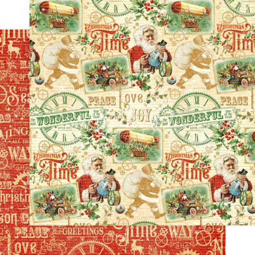 Christmas Time Designpapier - Believe in Magic