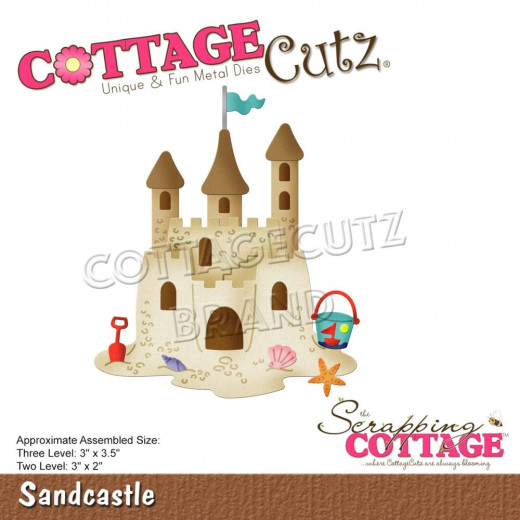 Cottage Cutz Die - Sandcastle