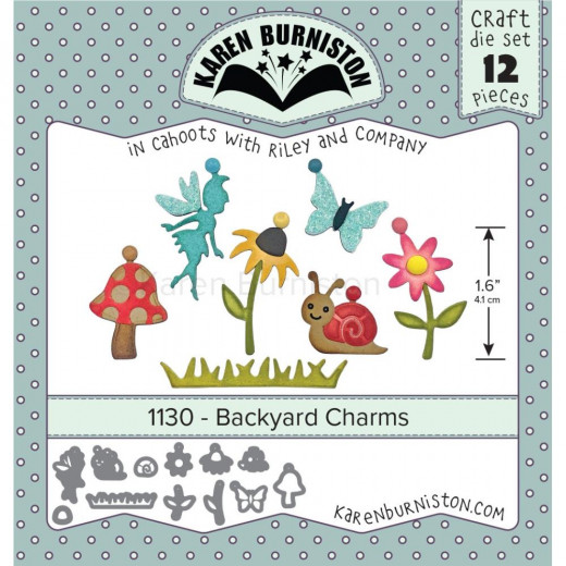 Karen Burniston Die - Backyard Charms