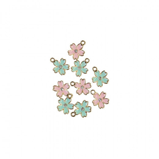 Sugar Cookie By Frank Garcia Enamel Charms - Flower