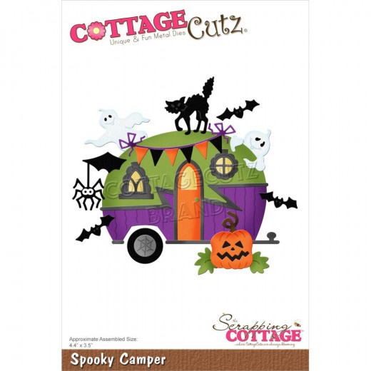 Cottage Cutz Die - Spooky Camper