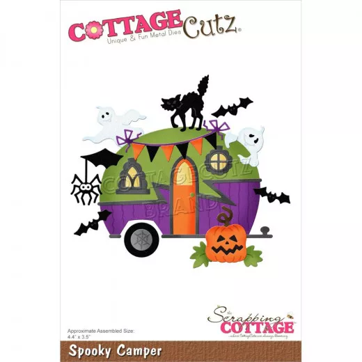 Cottage Cutz Die - Spooky Camper