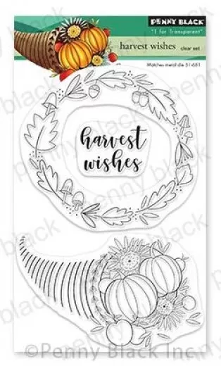 Clear Stamps - Harvest Wishes